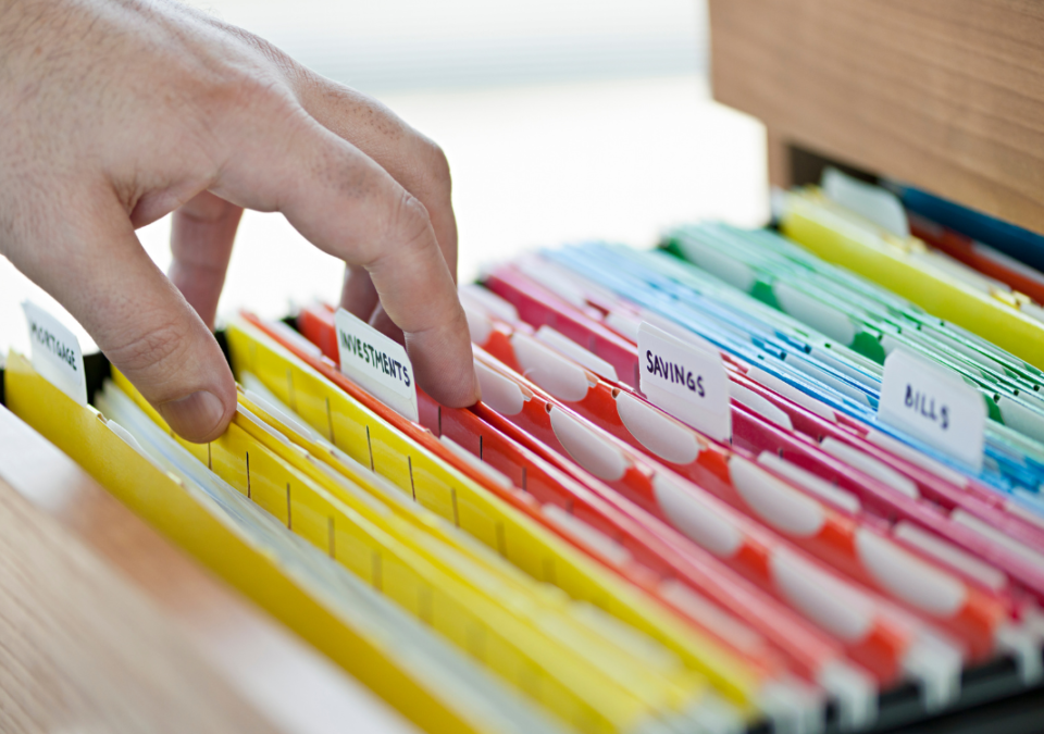 organising documents