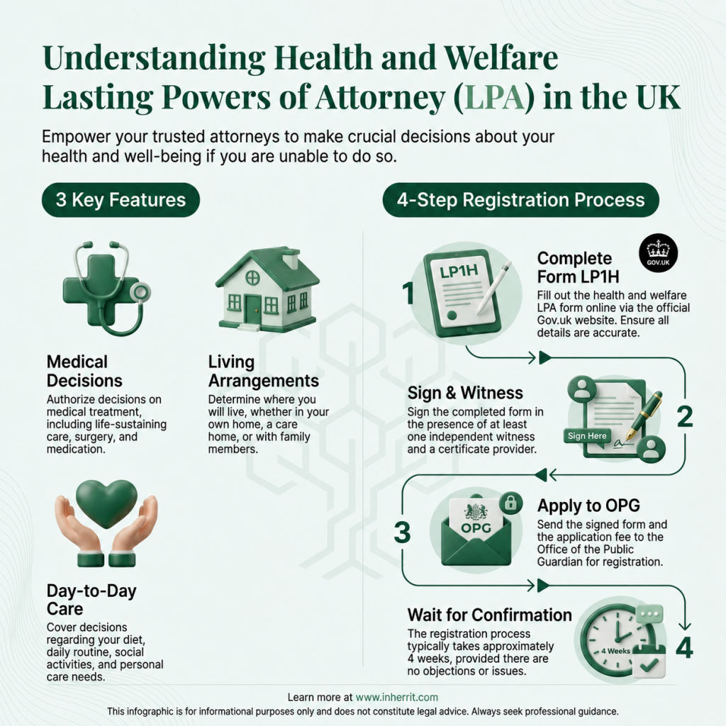 Health and Welfare Lasting Powers of Attorney in the UK